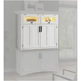 Ame350t-cot Parker House Furniture Americana Modern - Cotton Home Office Furniture