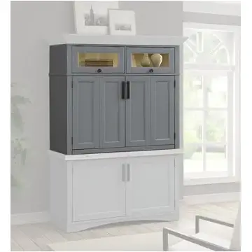 Ame350t-dov Parker House Furniture Americana Modern - Dove Home Office Furniture