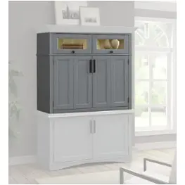 Ame350t-dov Parker House Furniture Americana Modern - Dove Home Office Furniture