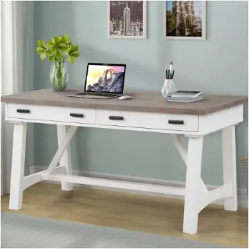 Ame360d-cot Parker House Furniture Americana Modern - Cotton Home Office Furniture Desk