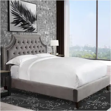 Bjas8000hb-fln Parker House Furniture Jasmine - Flannel Bedroom Furniture Bed