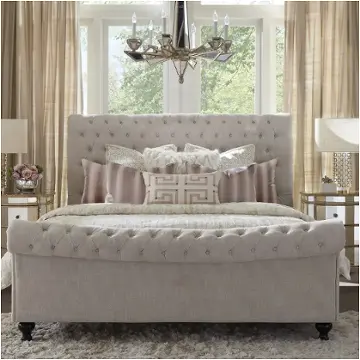 Bjac8000hb-crp Parker House Furniture Jackie - Crepe Bedroom Furniture Bed