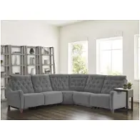 Mche811rp-wgr Parker House Furniture Chelsea - Willow Grey Living Room Furniture Sectional