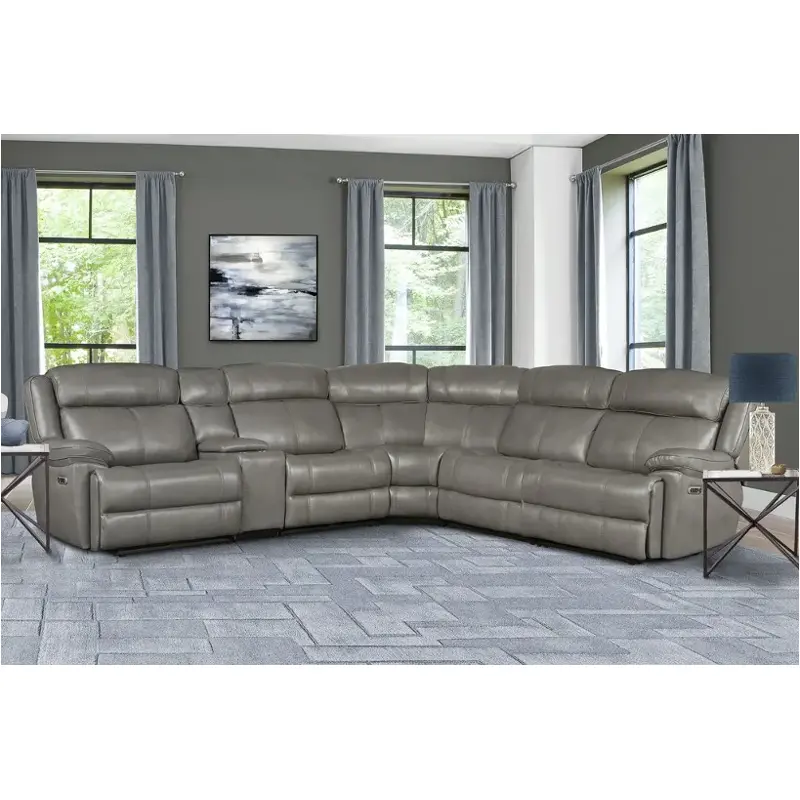 Mecl810p-fhe Parker House Furniture Eclipse - Florence Heron Living Room Furniture Sectional
