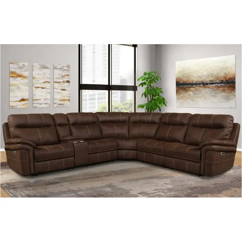 Mma810-dk Parker House Furniture Mason - Dark Kahlua Living Room Furniture Sectional