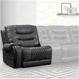Mout811rph-sta Parker House Furniture Outlaw - Stallion Living Room Furniture Sectional