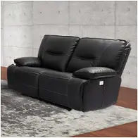 Mspa822ph-blc Parker House Furniture Spartacus - Black Living Room Furniture Loveseat