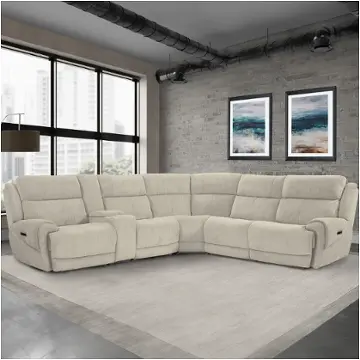 Mspe810-tpe Parker House Furniture Spencer - Tide Pebble Living Room Furniture Sectional