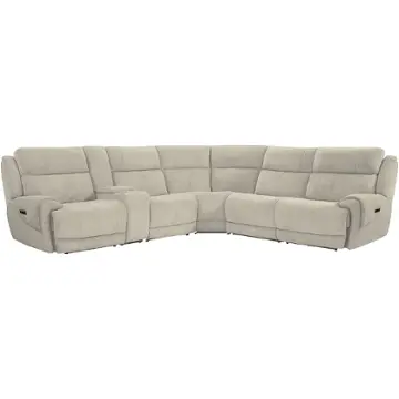 Mspe860-tpe Parker House Furniture Spencer - Tide Pebble Living Room Furniture Sectional