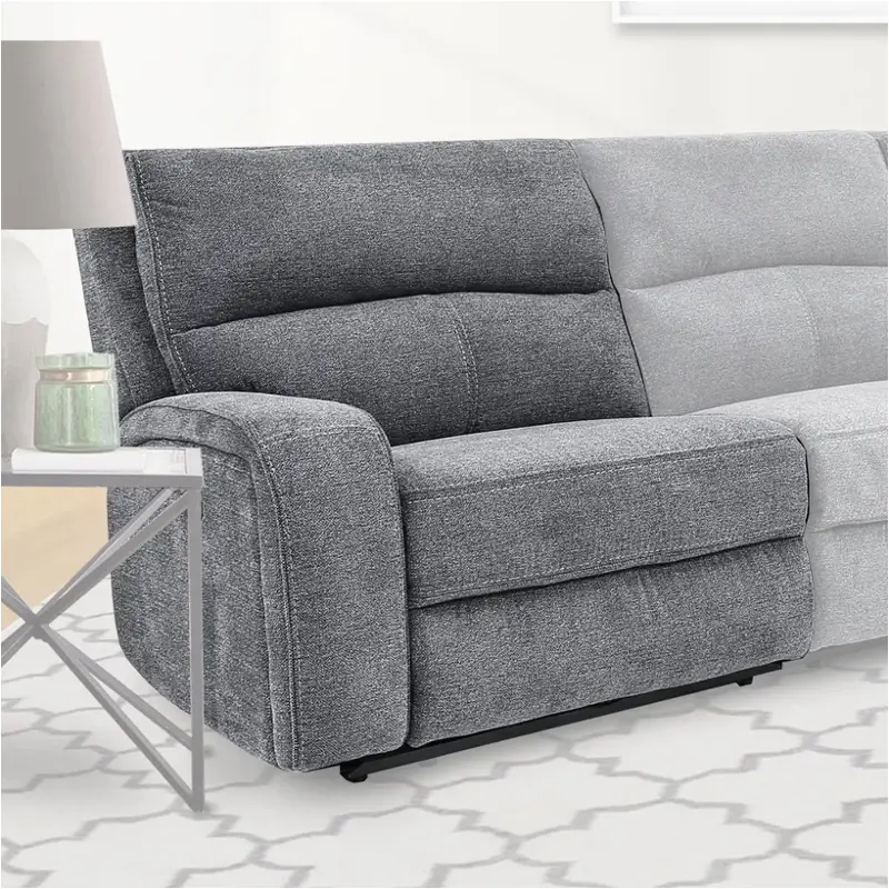 Mpol811lph-big Parker House Furniture Polaris - Bizmark Grey Living Room Furniture Sectional