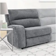 Mpol811lph-big Parker House Furniture Polaris - Bizmark Grey Living Room Furniture Sectional