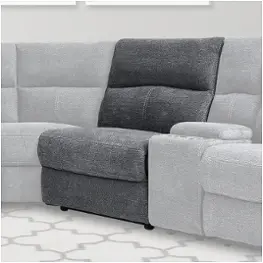 Mpol810-big Parker House Furniture Polaris - Bizmark Grey Living Room Furniture Sectional