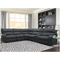 Mpol810-sla Parker House Furniture Polaris - Slate Living Room Furniture Sectional