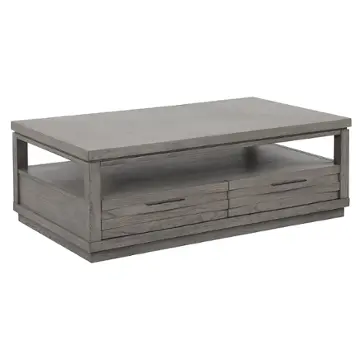 Pur01a Parker House Furniture Pure Modern Living Room Furniture Cocktail Table