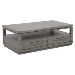 Pur01a Parker House Furniture Pure Modern Living Room Furniture Cocktail Table