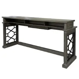 Sun09-sgr Parker House Furniture Sundance - Smokey Grey Living Room Furniture Sofa Table