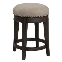Sun1026-sgr Parker House Furniture Sundance - Smokey Grey Living Room Furniture Stool