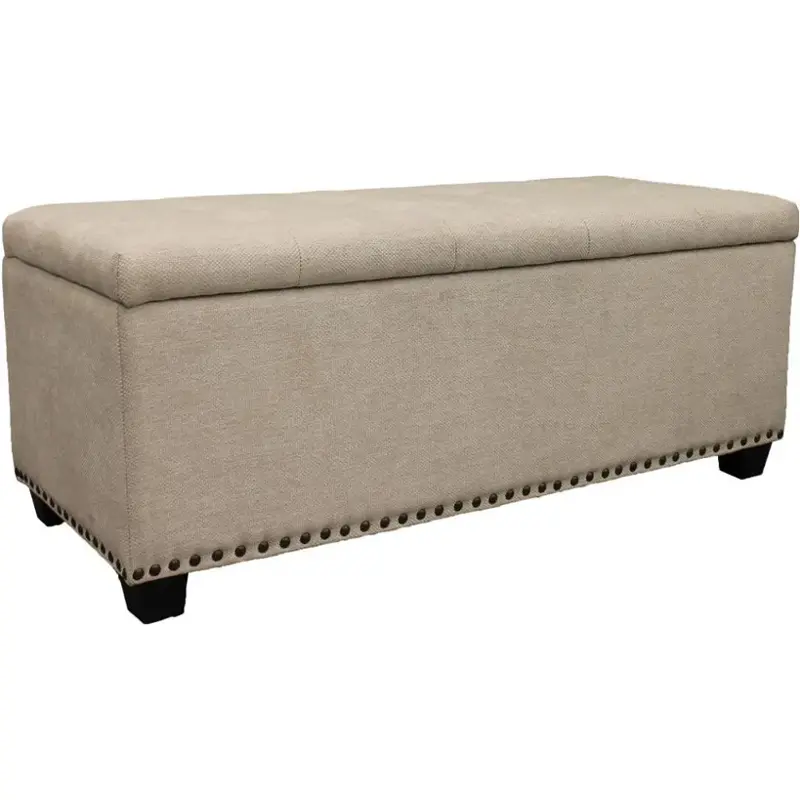 Bcas-bench-lac Parker House Furniture Casey - Lace Bedroom Furniture Benche