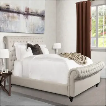 Bjac9500hb-crp Parker House Furniture Jackie - Crepe Bedroom Furniture Bed
