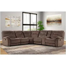 Mcoo811l-sbr Parker House Furniture Cooper - Shadow Brown Living Room Furniture Sectional
