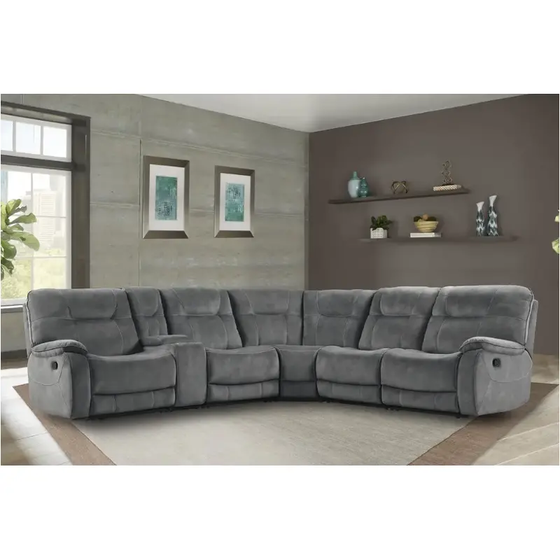 Mcoo811r-sgr Parker House Furniture Cooper - Shadow Grey Living Room Furniture Sectional