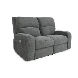 Mpol822ph-big Parker House Furniture Polaris - Bizmark Grey Living Room Furniture Loveseat