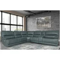 Mshe840-caz Parker House Furniture Shelby - Cabrera Azure Living Room Furniture Sectional