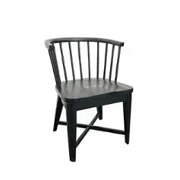 Dame2118-blk Parker House Furniture Americana Modern - Black Dining Room Furniture Dining Chair