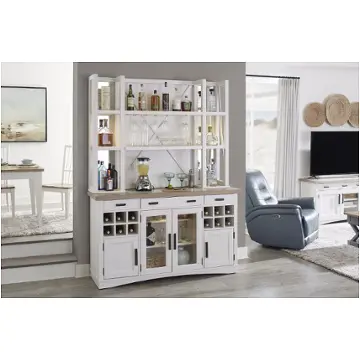 Dame64h-cot Parker House Furniture Americana Modern - Cotton Dining Room Furniture Bar