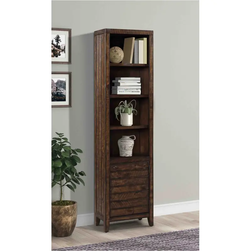 Tem320-tob Parker House Furniture Tempe - Tobacco Home Office Furniture Bookcase