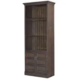 Sho435-mdr Parker House Furniture Shoreham - Medium Roast Home Office Furniture Bookcase