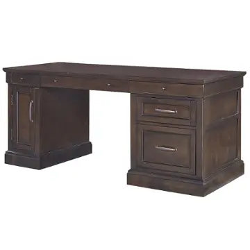 Sho480-mdr-pd Parker House Furniture Shoreham - Medium Roast Home Office Furniture Desk