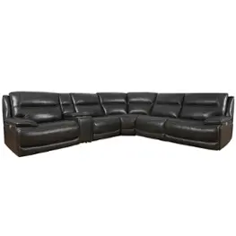 Mcol850-ngr Parker House Furniture Colossus - Napoli Grey Living Room Furniture Sectional