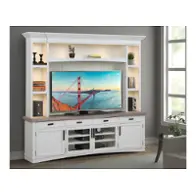 Ame92-4-cot Parker House Furniture Americana Modern - Cotton Home Entertainment Furniture Tv Console