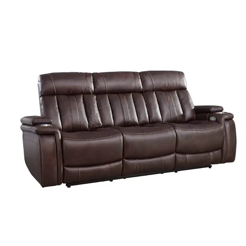 Mroy832ph-fnb Parker House Furniture Power Drop Down Console Sofa