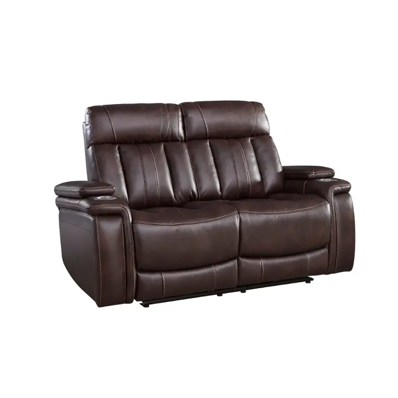 Mroy822ph-fnb Parker House Furniture Royce - Fantom Brown Living Room Furniture Loveseat