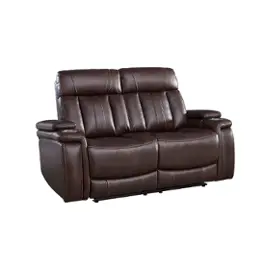 Mroy822ph-fnb Parker House Furniture Royce - Fantom Brown Living Room Furniture Loveseat