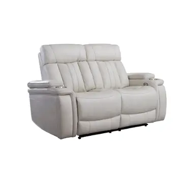 Mroy822ph-fni Parker House Furniture Royce - Fantom Ivory Living Room Furniture Loveseat