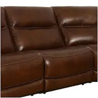 Mcol810phz-nbr Parker House Furniture Colossus - Napoli Brown Living Room Furniture Sectional