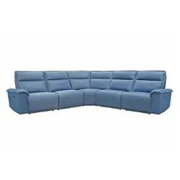 Mprm850-mde Parker House Furniture Perimeter - Magic Denim Living Room Furniture Sectional