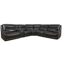 Mcol811rphz-ngr Parker House Furniture Colossus - Napoli Grey Living Room Furniture Sectional