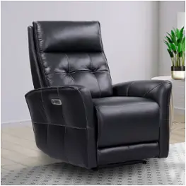 Mger812phz-p25-vbk Parker House Furniture Gershwin - Verona Black Living Room Furniture Recliner