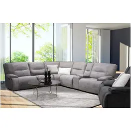 Mgla810-sky Parker House Furniture Gladiator - Sky Living Room Furniture Sectional