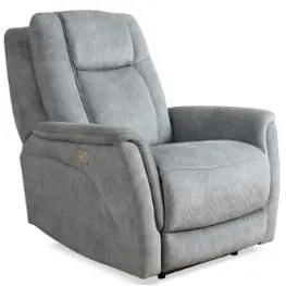 Mlin812phz-hgy Parker House Furniture Linus - Hudson Grey Living Room Furniture Recliner