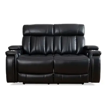 Mroy822ph-mid Parker House Furniture Royce - Midnight Living Room Furniture Loveseat
