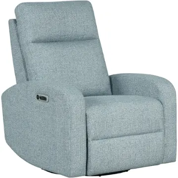 Mthr812gsp-nbb Parker House Furniture Thriller - Natural Beauty Blue Living Room Furniture Recliner