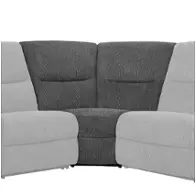 Mbry850-rfc Parker House Furniture Bryant - Ruffles Coal Living Room Furniture Sectional