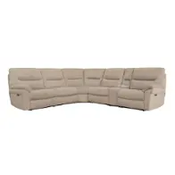 Mbry850-rfw Parker House Furniture Bryant - Ruffles Wicker Living Room Furniture Sectional