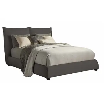 Bcms8000hb-czc Parker House Furniture Cumulus - Cozy Charcoal Bedroom Furniture Bed