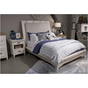 Bame1166hbw_pad-cot Parker House Furniture Americana Modern - Cotton Bedroom Furniture Bed